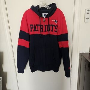 Patriots Hoodie Purchased At Gillette Stadium Size Large